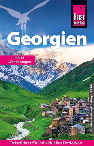Buchcover und Innenansicht für das Buch: Reise Know-How Reiseführer Georgien