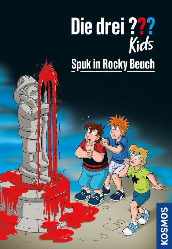 Buchcover und Innenansicht für das Buch: Die drei ??? Kids, 10, Spuk in Rocky Beach