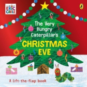 Buchcover und Innenansicht für das Buch: The Very Hungry Caterpillar's Christmas Eve