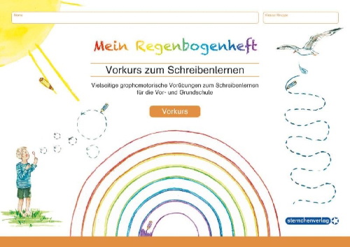 Buchcover und Innenansicht für das Buch: Mein Vorkurs zum Schreibenlernen