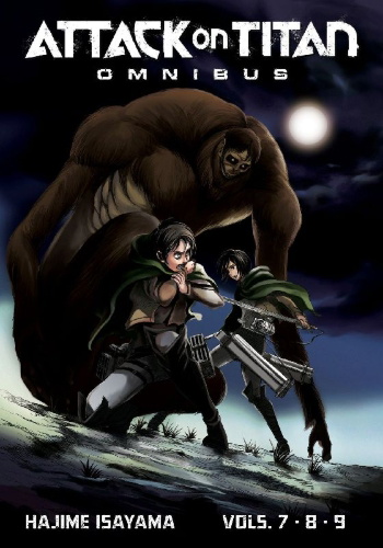 Buchcover und Innenansicht für das Buch: Attack on Titan Omnibus 3 (Vol. 7-9)