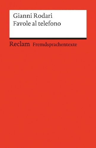 Buchcover und Innenansicht für das Buch: Favole al telefono