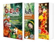 Buchcover und Innenansicht für das Buch: Das O-Ei-A 3er Bundle 2026/27 - O-Ei-A Figuren, O-Ei-A Spielzeug und O-Ei-A Spezial im 3er-Pack mit rund 7,00 EUR Preisvorteil gegenüber Einzelkauf!
