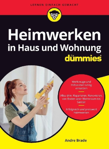 Buchcover und Innenansicht für das Buch: Heimwerken in Haus und Wohnung für Dummies