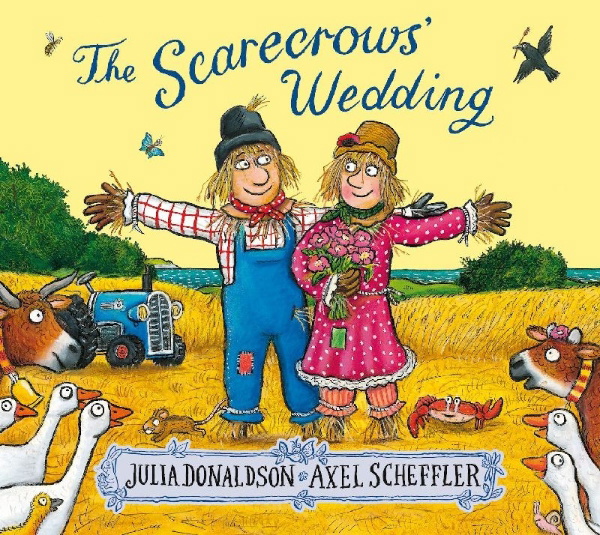 Buchcover und Innenansicht für das Buch: The Scarecrows' Wedding