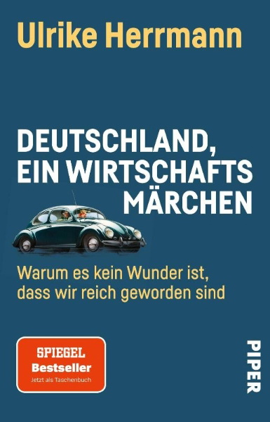 Buchcover und Innenansicht für das Buch: Deutschland, ein Wirtschaftsmärchen