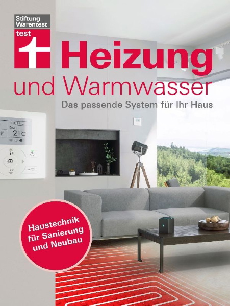 Buchcover und Innenansicht für das Buch: Heizung und Warmwasser