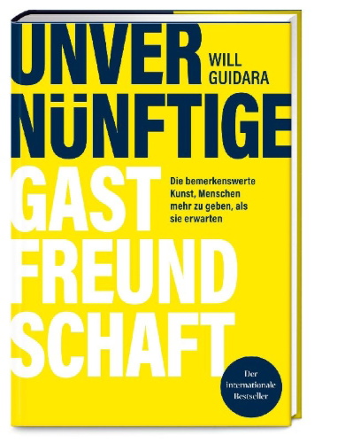 Buchcover und Innenansicht für das Buch: Unvernünftige Gastfreundschaft