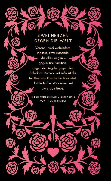 Buchcover und Innenansicht für das Buch: Romeo und Julia