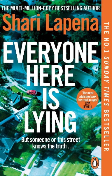 Buchcover und Innenansicht für das Buch: Everyone Here is Lying