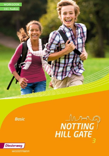 Buchcover und Innenansicht für das Buch: Notting Hill Gate 3. Workbook Basic mit Audio-CD