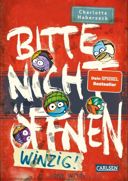 Buchcover und Innenansicht für das Buch: Bitte nicht öffnen 7: Winzig!