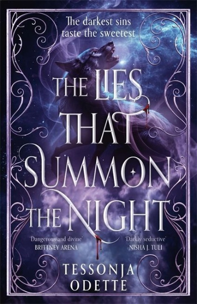 Buchcover und Innenansicht für das Buch: The Lies That Summon the Night
