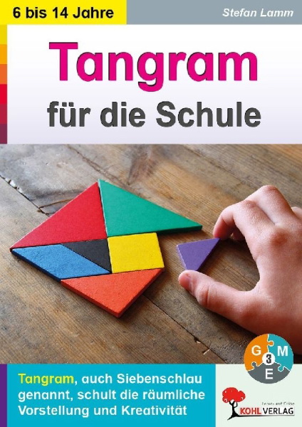 Buchcover und Innenansicht für das Buch: Tangram für die Schule