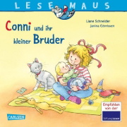 Buchcover und Innenansicht für das Buch: LESEMAUS 23: Conni und ihr kleiner Bruder