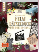 Buchcover und Innenansicht für das Buch: Das inoffizielle Film-Rätselbuch für Potter-Fans. Über 100 Rätsel, Quizfragen und Knobelaufgaben zu den Kino-Erfolgen