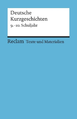 Buchcover und Innenansicht für das Buch: Deutsche Kurzgeschichten 9. - 10. Schuljahr
