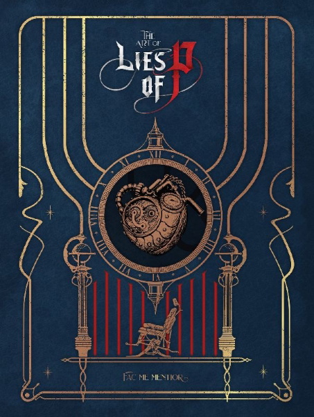 Buchcover und Innenansicht für das Buch: The Art of Lies of P