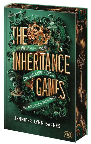 Buchcover und Innenansicht für das Buch: The Inheritance Games