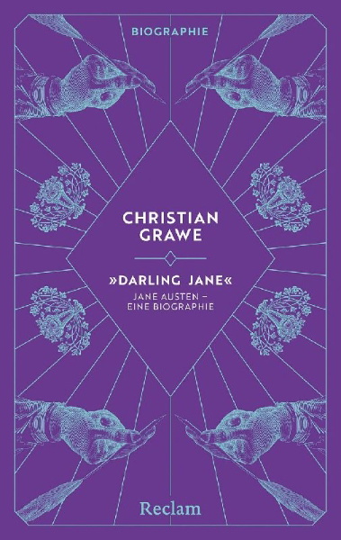 Buchcover und Innenansicht für das Buch: "Darling Jane". Jane Austen - eine Biographie
