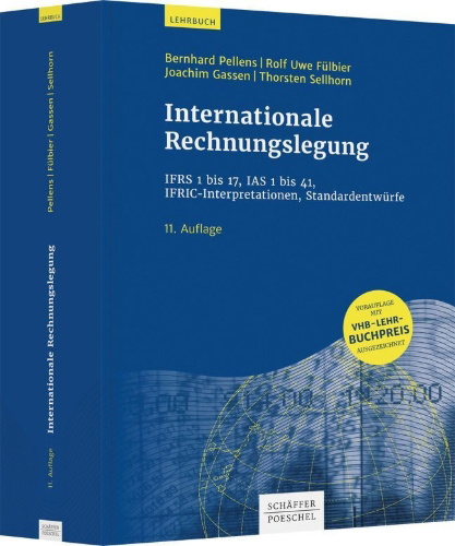 Buchcover und Innenansicht für das Buch: Internationale Rechnungslegung