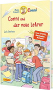 Buchcover und Innenansicht für das Buch: Conni Erzählbände 46: Conni und der neue Lehrer