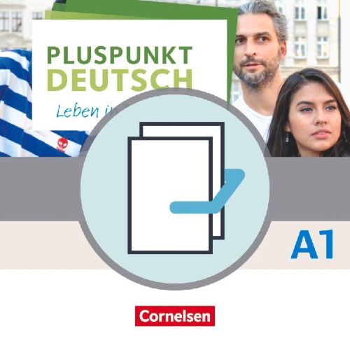 Buchcover und Innenansicht für das Buch: Pluspunkt Deutsch A1: A1: Gesamtband - Arbeitsbuch und Kursbuch - Allgemeine Ausgabe