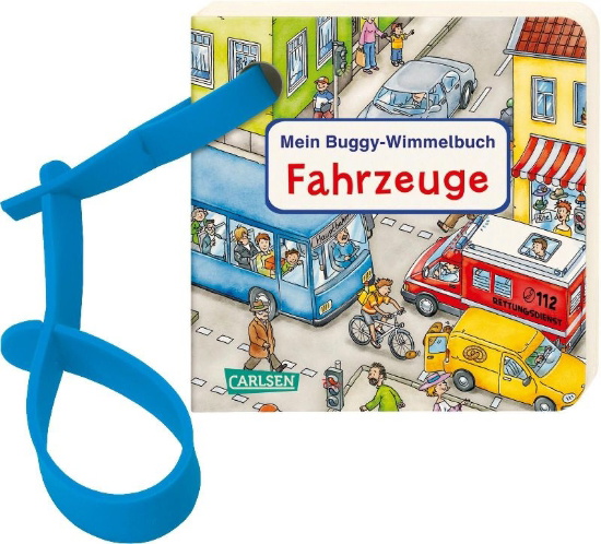 Buchcover und Innenansicht für das Buch: Buggy-Bücher: Mein Buggy-Wimmelbuch: Fahrzeuge