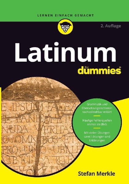 Buchcover und Innenansicht für das Buch: Latinum für Dummies