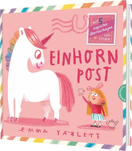 Buchcover und Innenansicht für das Buch: UNICORN POST