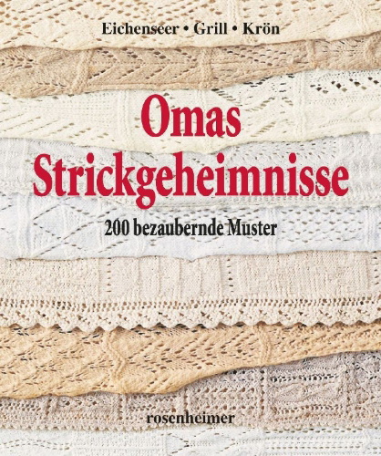 Buchcover und Innenansicht für das Buch: Omas Strickgeheimnisse