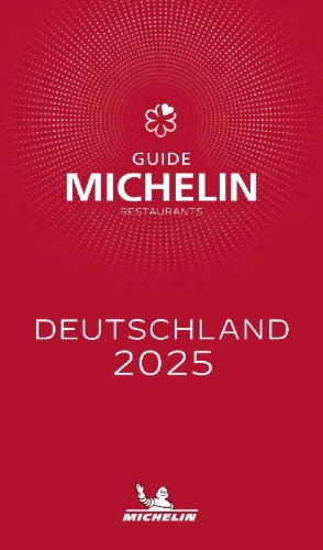 Buchcover und Innenansicht für das Buch: Michelin Deutschland 2025