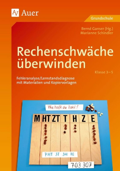 Buchcover und Innenansicht für das Buch: Rechenschwäche überwinden, Klasse 3-5