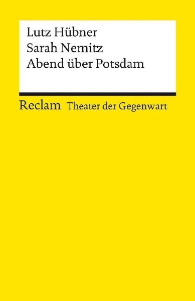 Buchcover und Innenansicht für das Buch: Abend über Potsdam