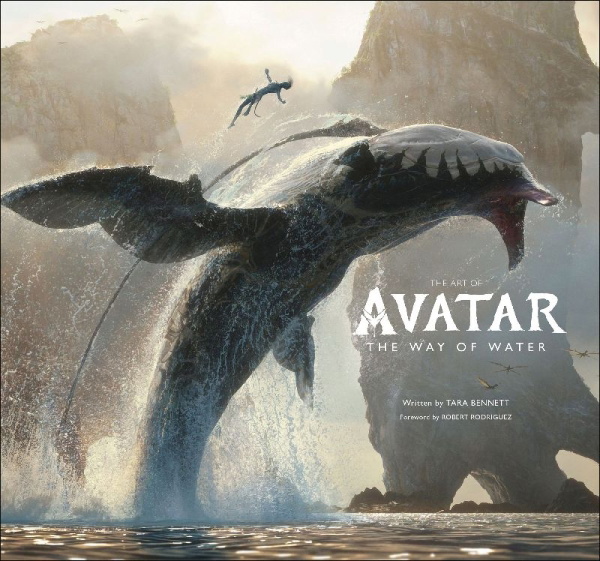 Buchcover und Innenansicht für das Buch: The Art of Avatar The Way of Water