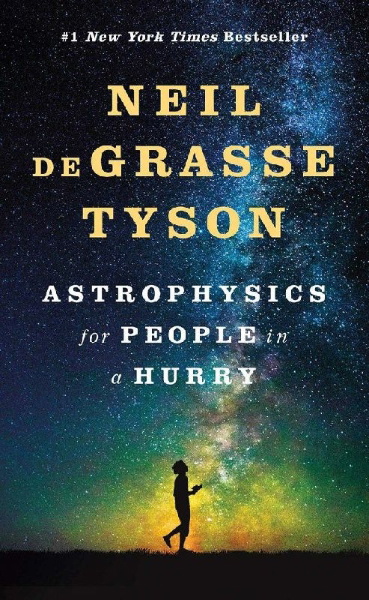Buchcover und Innenansicht für das Buch: Astrophysics for People in a Hurry