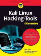 Buchcover und Innenansicht für das Buch: Kali Linux Hacking-Tools für Dummies