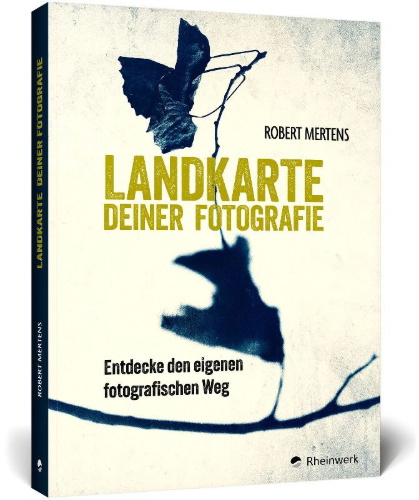 Buchcover und Innenansicht für das Buch: Landkarte deiner Fotografie