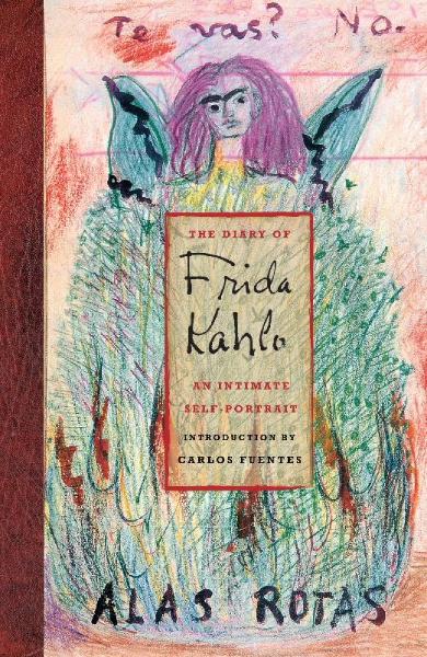 Buchcover und Innenansicht für das Buch: Diary of Frida Kahlo