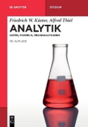 Buchcover und Innenansicht für das Buch: Analytik