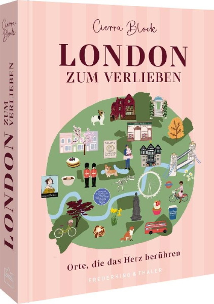 Buchcover und Innenansicht für das Buch: London zum Verlieben