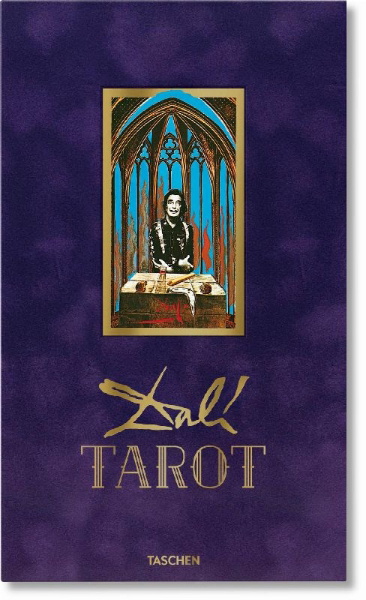 Buchcover und Innenansicht für das Buch: Dalí. Tarot