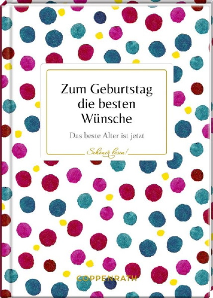 Buchcover und Innenansicht für das Buch: Zum Geburtstag die besten Wünsche