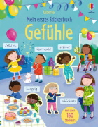Buchcover und Innenansicht für das Buch: Mein erstes Stickerbuch: Gefühle