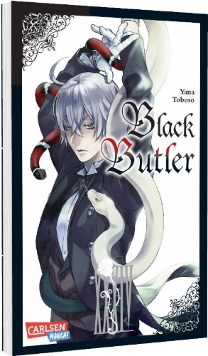 Buchcover und Innenansicht für das Buch: Kuroshitsuji
