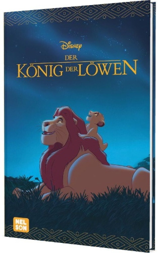 Buchcover und Innenansicht für das Buch: Disney Filmbuch zum Vorlesen: König der Löwen Das Buch zum Film