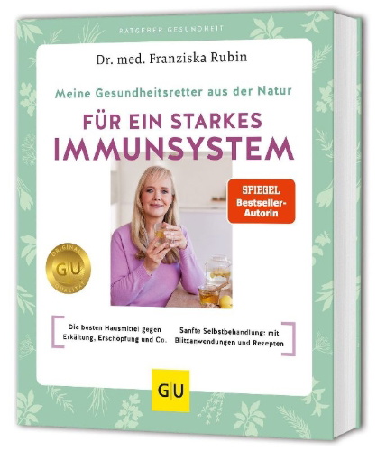 Buchcover und Innenansicht für das Buch: Meine Gesundheitsretter aus der Natur für ein starkes Immunsystem