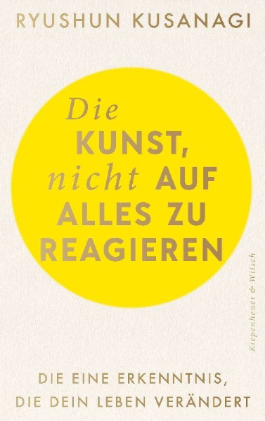 Buchcover und Innenansicht für das Buch: The Practice of Non-Reaction