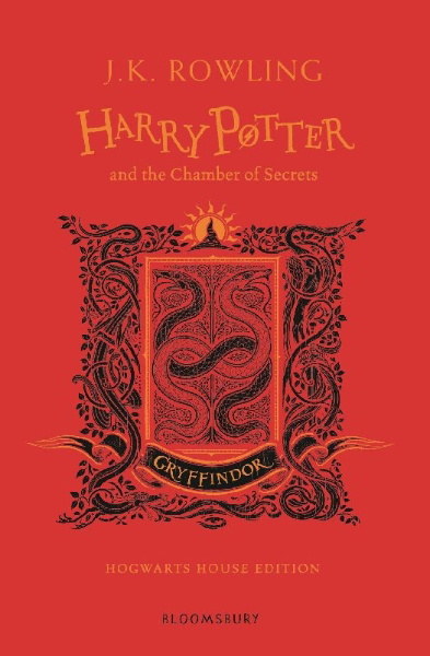 Buchcover und Innenansicht für das Buch: Harry Potter Harry Potter and the Chamber of Secrets. Gryffindor Edition