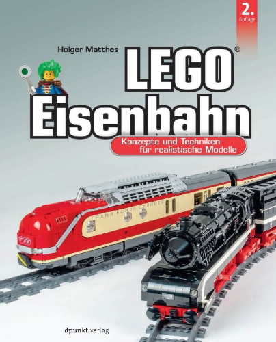 Buchcover und Innenansicht für das Buch: LEGO®-Eisenbahn